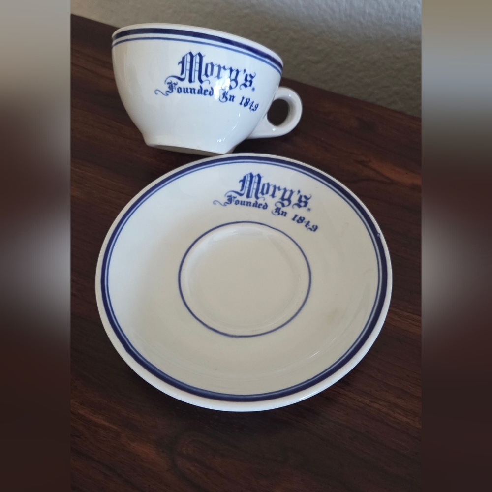 Blue and White Saucer